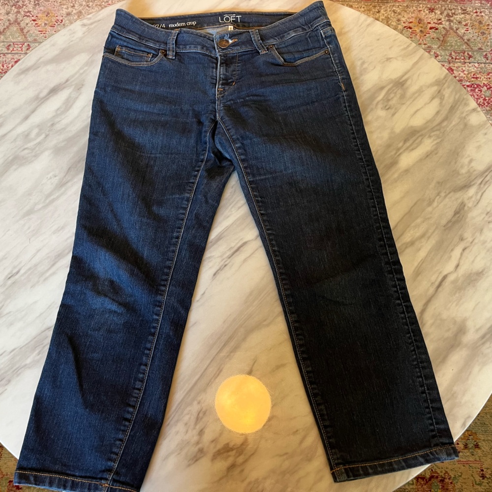Loft Cropped Jeans